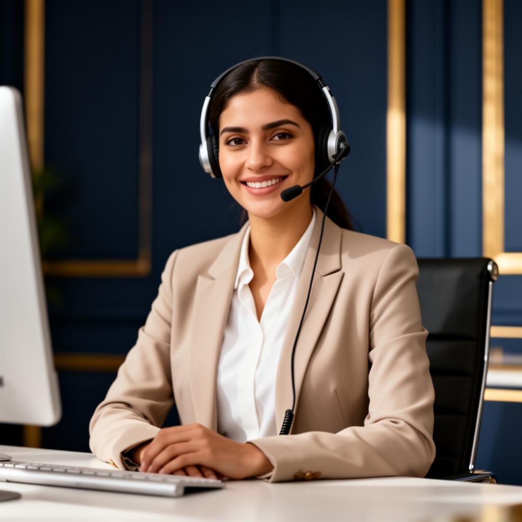 Benchmark Attestation Services consultant assisting a client in Dubai