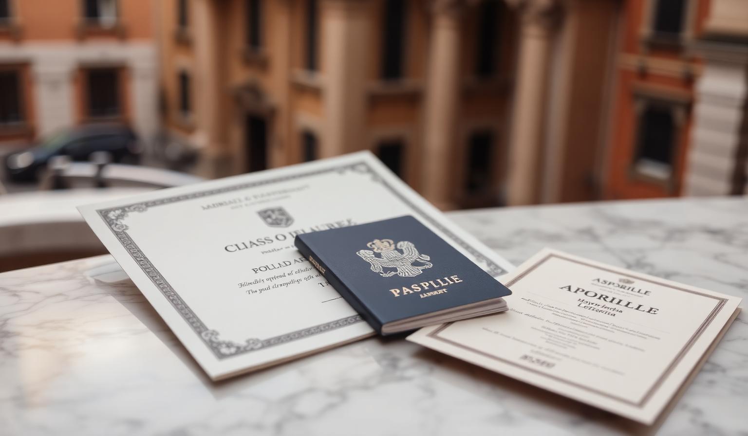 Italian laurea and Prefettura apostille prepared for UAE attestation
