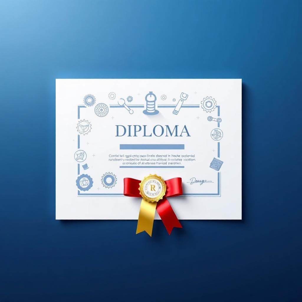 Attested technical diploma ready for UAE skilled job